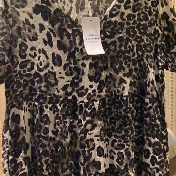 YESNO animal print maxi medium size dress. - Picture 10 of 10
